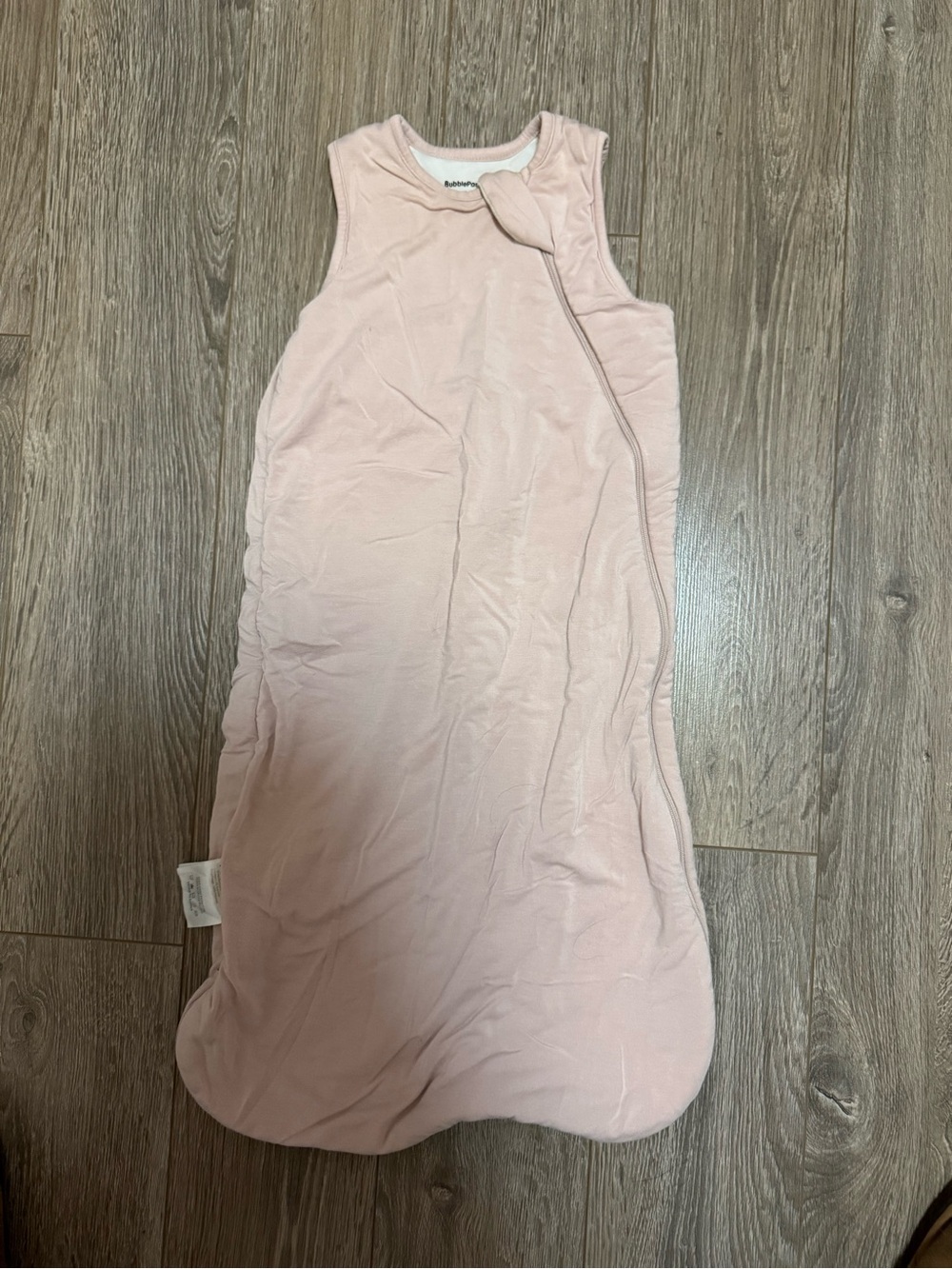 Sleeveless Baby Sleep Sack - Light Pink